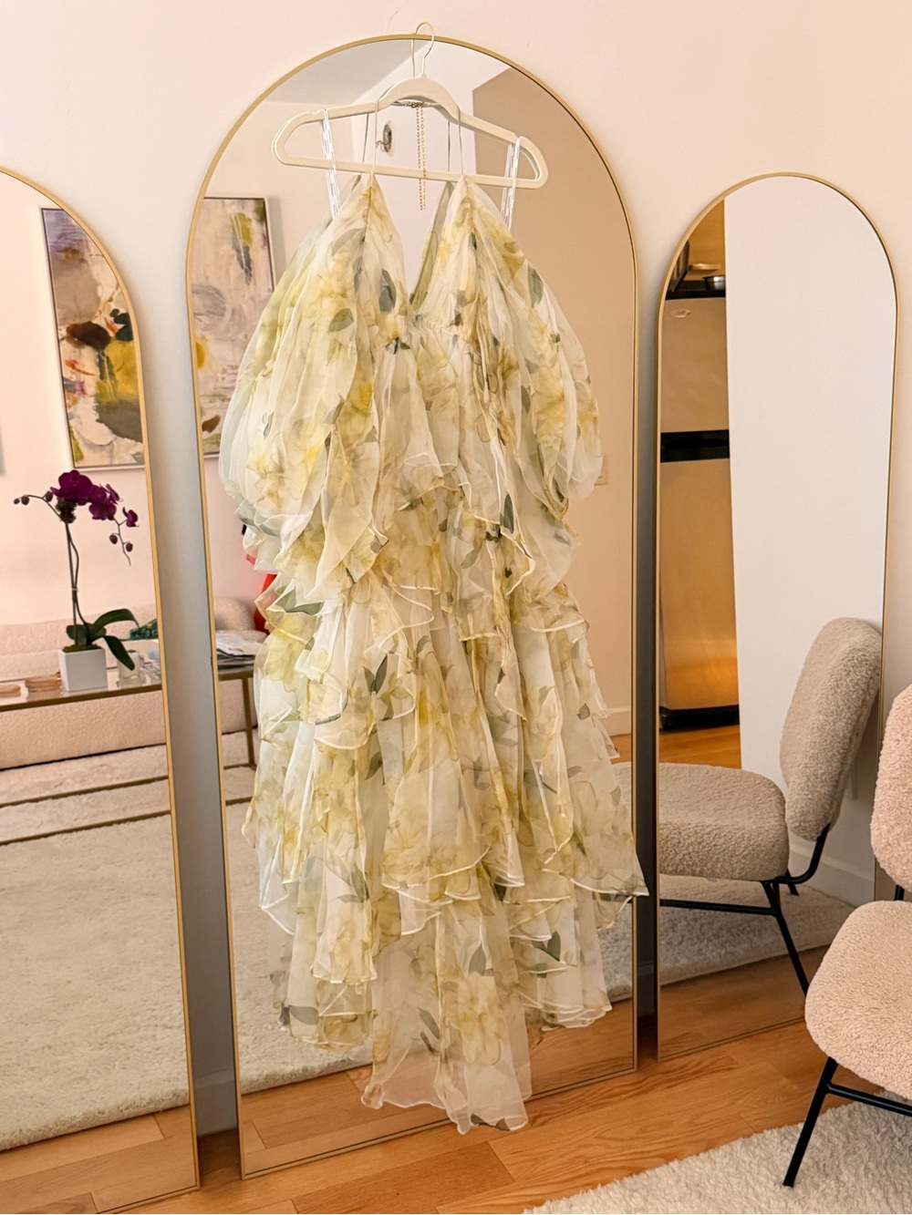 Zimmermann Harmony Gathered Midi Dress - Picture 5 of 7